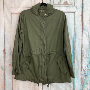Feng Yi Shang Olive Utility Drawstring Jacket - Women’s Large
